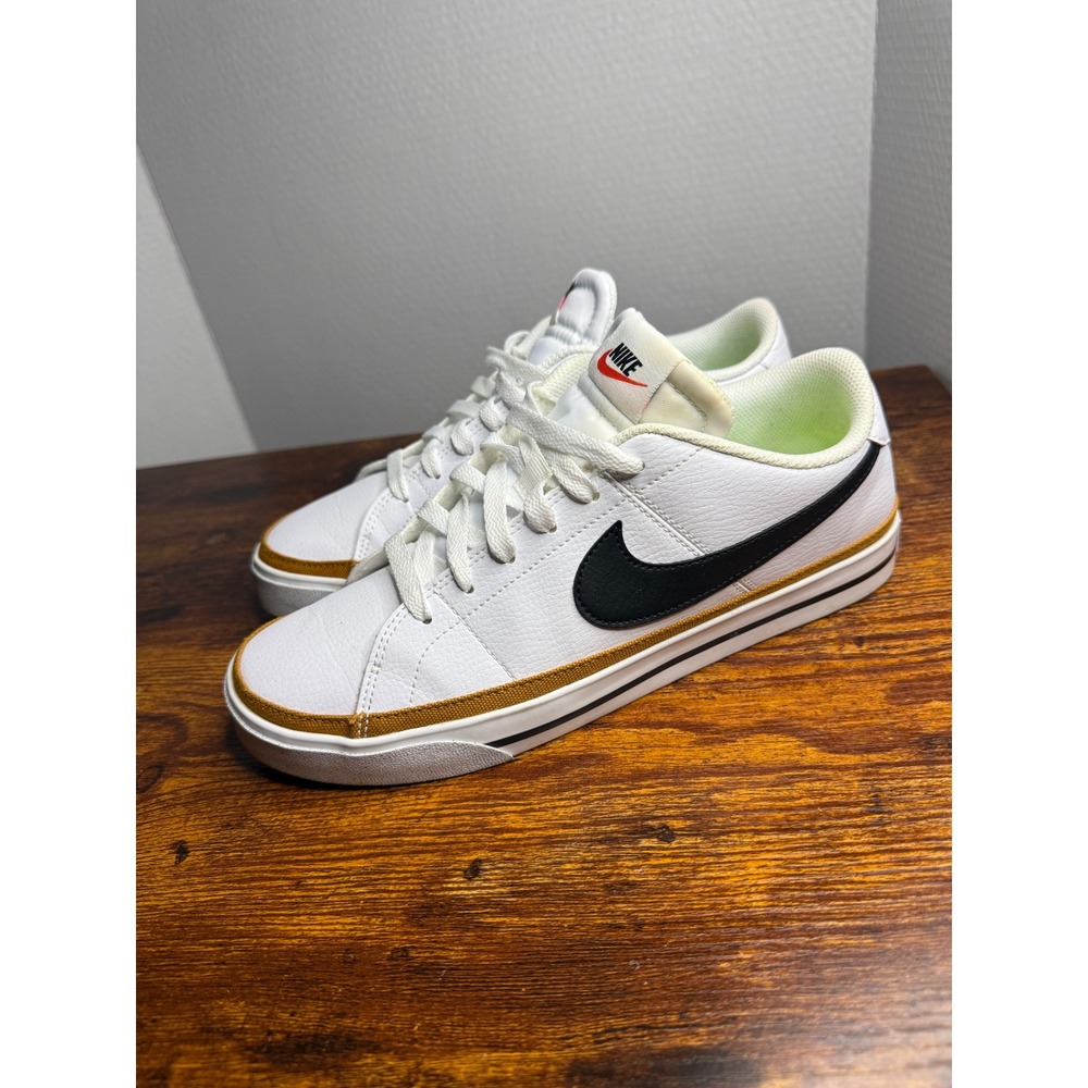 Nike Court Legacy Next Nature White Black DH3161-100 Womens 9.5 Sneakers
